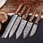 Keukenmes - Chefs knife - Been, hout en gevouwen stalen, Antiek en Kunst