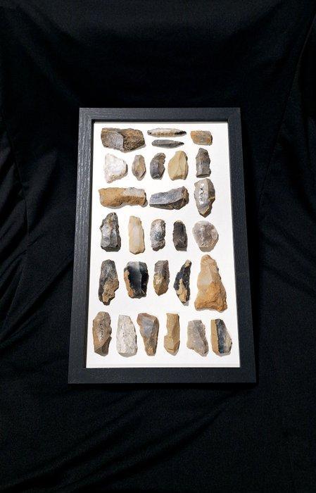 Paléolithique Silex collection privée archéologie, Collections, Minéraux & Fossiles