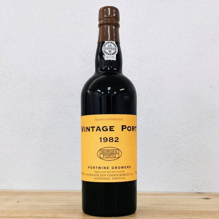 1982 Borges - Vintage Port - Douro - 1 Fles (0,75 liter), Verzamelen, Wijnen