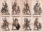 Christoph Weiditz (c.1517-1572) - A collection of eight