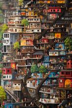 Felix van Horst - Colorful Cascades (XXL)