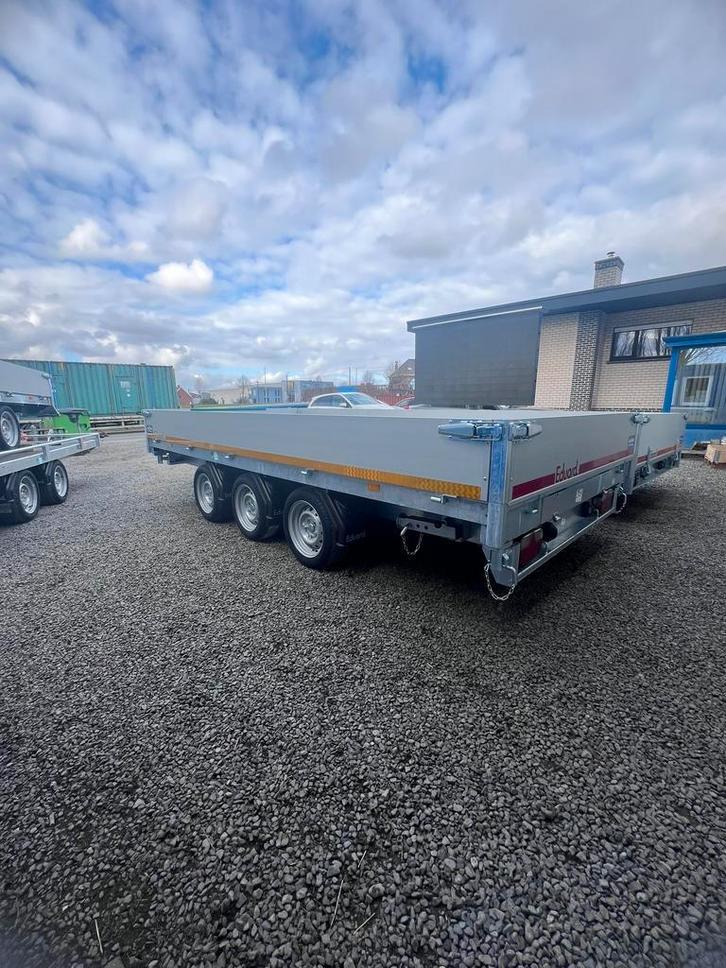 Eduard 4x2m Driezijdige Kipper aanhangwagen, Auto diversen, Aanhangers en Bagagewagens, Nieuw, Ophalen