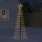 vidaXL LED-kerstboom met spikes 220 LEDs warm wit 180 cm, Verzenden, Nieuw