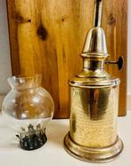 Pigeon - Lampe à pétrole - Laiton doré - Pigeon