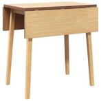 Eettafel massief rubberhout naturel | Retour Deal | 40% K..., Huis en Inrichting, Tafels | Eettafels, Verzenden, Nieuw
