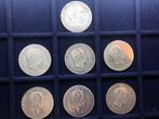 Italië, Koninkrijk Italië. 5 Lire 1874/1879 (7 monete)