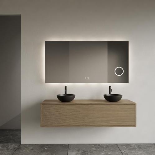 Onderkast Gliss Design Joa Ash Grey 140 CM Incl.Topplaat, Doe-het-zelf en Bouw, Sanitair, Bad, Nieuw, Ophalen of Verzenden