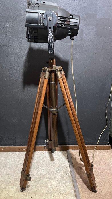 Fargo - Lampadaire - Multi Par & Trépied - Aluminium, Bois,, Antiek en Kunst, Antiek | Verlichting