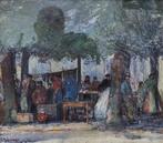 Leo Mechelaere (1880-1964) - De Dijver antiek markt in, Antiek en Kunst, Kunst | Schilderijen | Klassiek