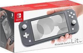 Nintendo Switch Lite Grijs in Doos (Nette Staat & Krasvri..., Games en Spelcomputers, Spelcomputers | Nintendo Switch Lite, Zo goed als nieuw