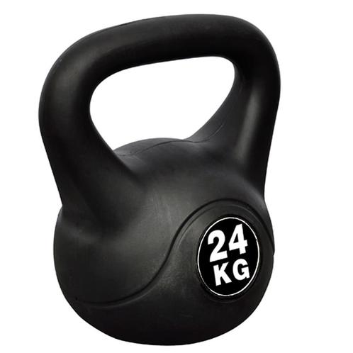 vidaXL Kettlebell met kunststof mantel 24kg, Sport en Fitness, Fitnessmaterialen, Nieuw, Verzenden