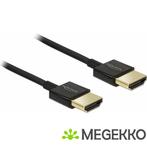 DeLOCK 84786 HDMI kabel high speed HDMI/HDMI, 0.5 m, Informatique & Logiciels, Ordinateurs & Logiciels Autre, Verzenden