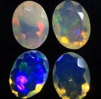 Opales éthiopiennes en cristal de 2,50 Ct. à facettes -