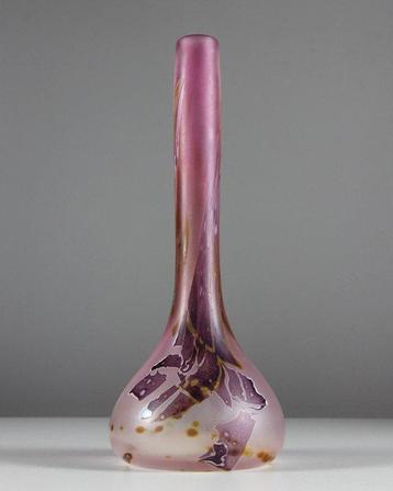 Louis Leloup - Vase à fleur unique  - Verre beschikbaar voor biedingen