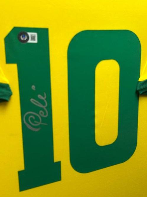 Brazil - Coupe du Monde de Football - Pelé - Maillot de foot, Verzamelen, Overige Verzamelen