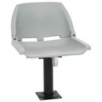 vidaXL 2-delige Bootstoelenset inklapbaar 48x51x41 cm grijs, Watersport en Boten, Verzenden, Nieuw