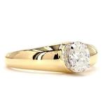 Bague de fiançailles - 14 carats Or jaune - 0.64ct. tw., Bijoux, Sacs & Beauté