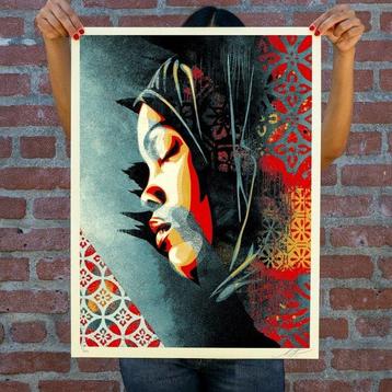 Shepard Fairey (OBEY) (1970) - Meditation Woman