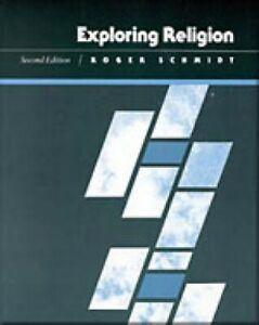 Exploring religion by Roger Schmidt (Paperback), Livres, Livres Autre, Envoi
