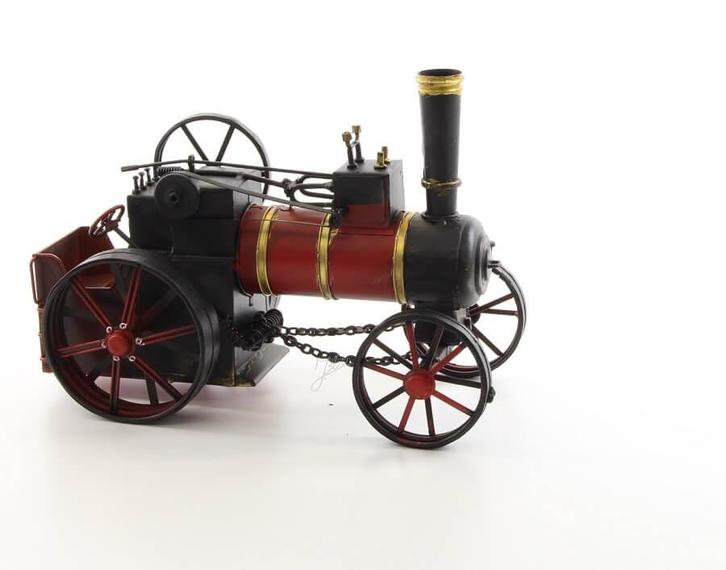 Miniatuurmodel Tin Stoomtrein, Huis en Inrichting, Woonaccessoires | Overige, Nieuw, Verzenden