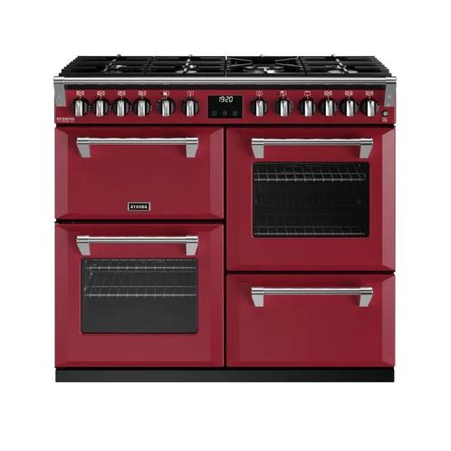 Stove Richmond Deluxe S1000df Dual Fuel Fornuis Chilli Red, Electroménager, Cuisinières, Enlèvement ou Envoi