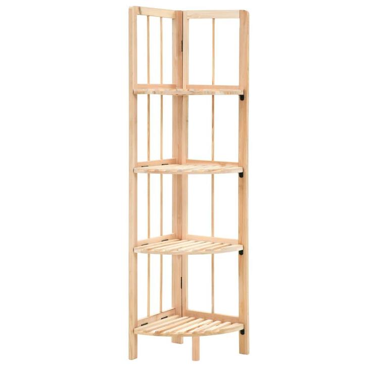 vidaXL Hoekschap 27x27x110 cm cederhout, Huis en Inrichting, Kasten | Boekenkasten, Nieuw, Verzenden