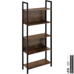 tectake Wandrek Westport 62x24x165,5cm - Industrieel hout do, Huis en Inrichting, Verzenden, Nieuw