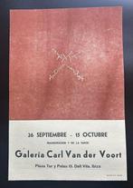 Antoni Tapies - Exhibition poster for Galería Carl Van der, Antiek en Kunst