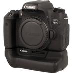 Canon EOS 760D + BG-E18 Batterijgrip occasion, Audio, Tv en Foto, Fotografie | Accu's en Batterijen, Zo goed als nieuw, Verzenden