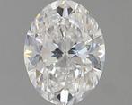 1 pcs Diamant  (Natuurlijk)  - 0.90 ct - Ovaal - D