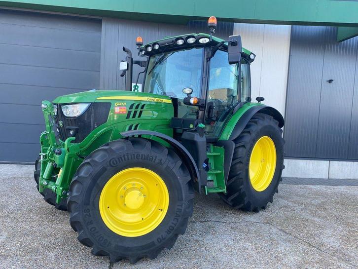 John Deere 6110R, Zakelijke goederen, Landbouw | Tractoren, tot 2500, 80 tot 120 Pk, Gebruikt, John Deere, Ophalen