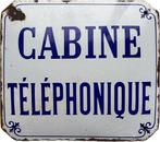 Cabine Telephonique - Emaille plaat - IJzer