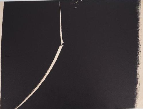 Hans Hartung (1904-1989) - Composition en noir et blanc, Antiek en Kunst, Antiek | Overige Antiek