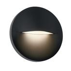 Wandverlichting modern Paxton Muurlamp Round Zwart, Tuin en Terras, Verzenden, Nieuw