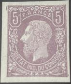 Belgisch-Congo 1886 - Privé herdrukken Lenoir : Leopold II, Postzegels en Munten, Postzegels | Europa | België, Gestempeld