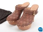 Online Veiling: Gucci dames sandalen met hak, maat 38,5|