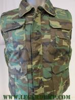 Bodywarmer camouflage met binnenzak (vest, Bodywarmers), Kleding | Heren, Nieuw, Verzenden