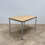 Tweedehands kantinetafel 120x80 cm, Beuken -grijs, Gebruikt, Bureau