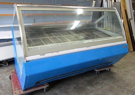 Orion Schepijsvitrine, ijsvitrine, ijstoog 218cm met externe, Elektronische apparatuur, Vriezers en Diepvrieskisten