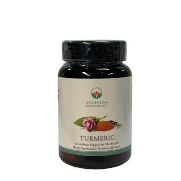 Turmeric met Zwarte Peper (Kurkuma, Geelwortel), Ophalen of Verzenden