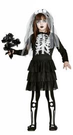 Halloween Kostuum Kind Jurkje Skelet, Enfants & Bébés, Costumes de carnaval & Déguisements, Verzenden