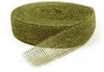 Jute band Olijfgroen 5 cm rol 40 meter