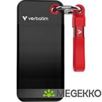 Verbatim Pocket SSD 1TB Externe SSD - Rood, Computers en Software, Harde schijven, Verzenden, Nieuw