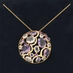 Bibigi - Halsketting - 18 karaat Roségoud - 12.68ct. tw., Handtassen en Accessoires, Kettingen, Nieuw