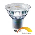 LED Spot 5.5W GU10 Dimbaar | Dim to warm -, Huis en Inrichting, Lampen | Spots, Nieuw, Glas, Verzenden