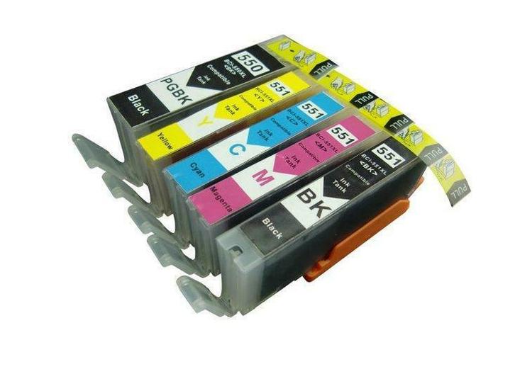 Huismerk Canon pixma MG5550 inktcartridges CLI-551 / PGI-..., Computers en Software, Printerbenodigdheden, Verzenden
