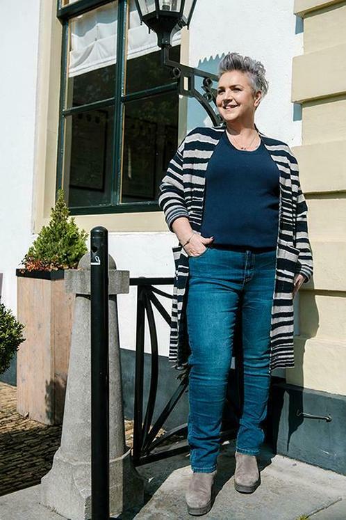 Vest Exxcellent golf streep maat 52, Kleding | Dames, Truien en Vesten, Verzenden
