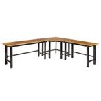 Werkbank hoekopstelling - Hoek werkbank 310 cm x 260 cm, Ophalen of Verzenden