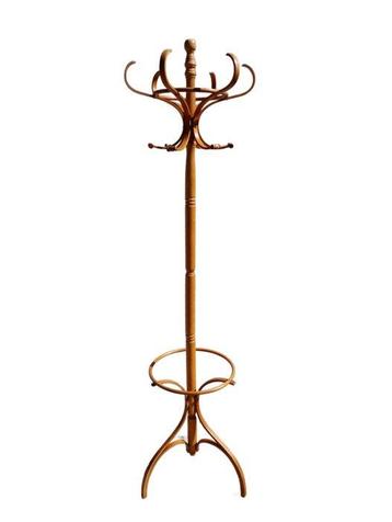 Kapstok - Thonet-stijl - Hout - Staand model, draaibaar, Antiek en Kunst, Curiosa en Brocante