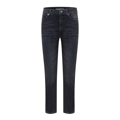 Cambio • zwarte Piper Cropped jeans • 36, Kleding | Dames, Broeken en Pantalons, Verzenden